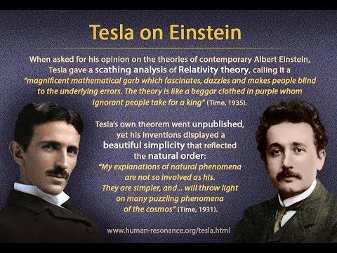 tesla on einstein wrongs